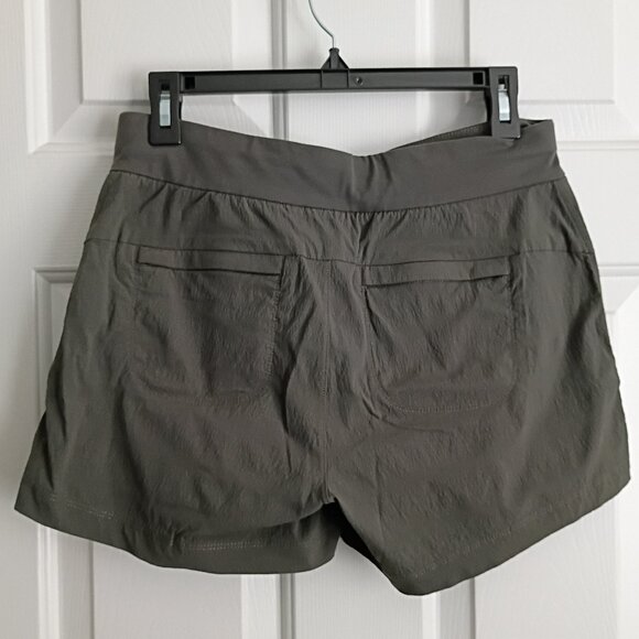 ATHLETA Trekkie Shorts Women's Size 4 Olive Green - Picture 2 of 7